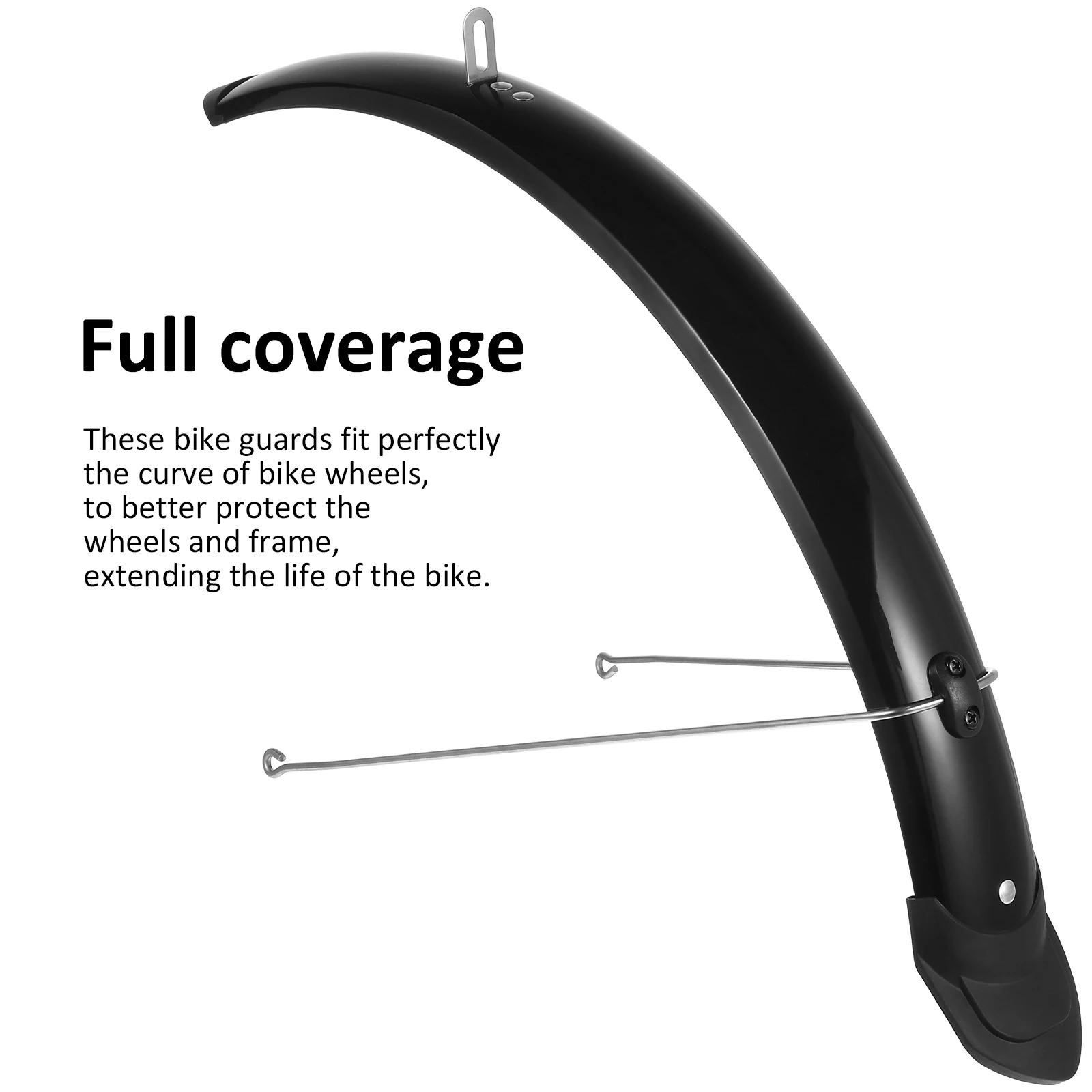 1 Sets Mountainous Road Bike Mudguard 700C Quick Detachable Simple Installation 26 Inch Bicycle Universal Cycling Accessories - Image 5