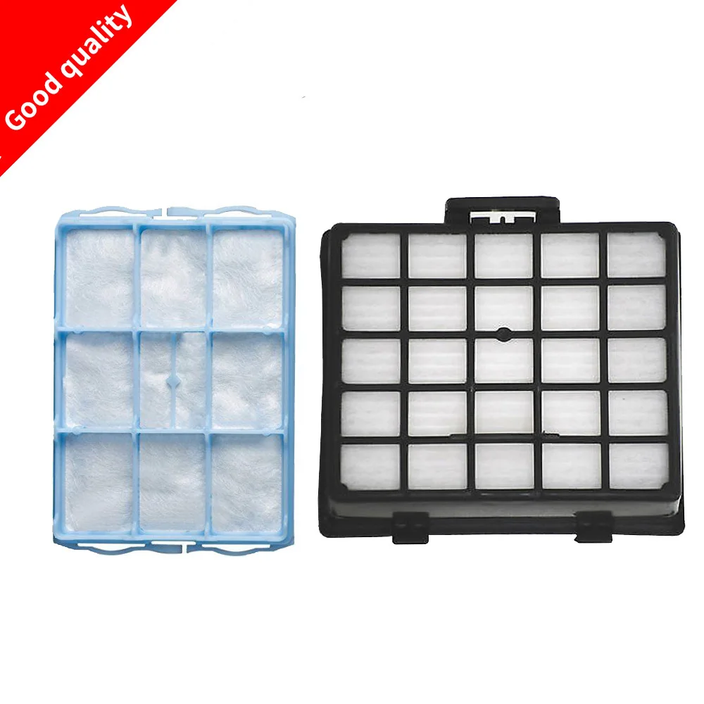 2 Buah Komponen Penyedot Debu (1 Buah Filter Motor + 1 Buah Filter HEPA) untuk Bosch Bggl VSZ BSD BSA Series BSG61831/01 BSG62022/03