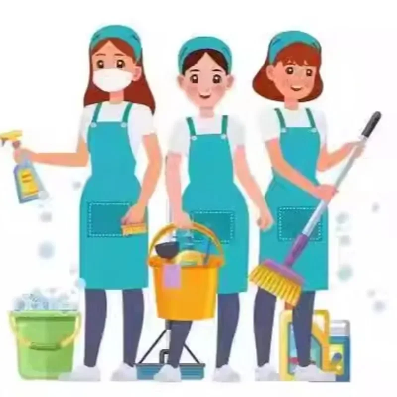 Cleaning tool set is dedicated to cleaning, and the artifact is cleaned up after decoration.