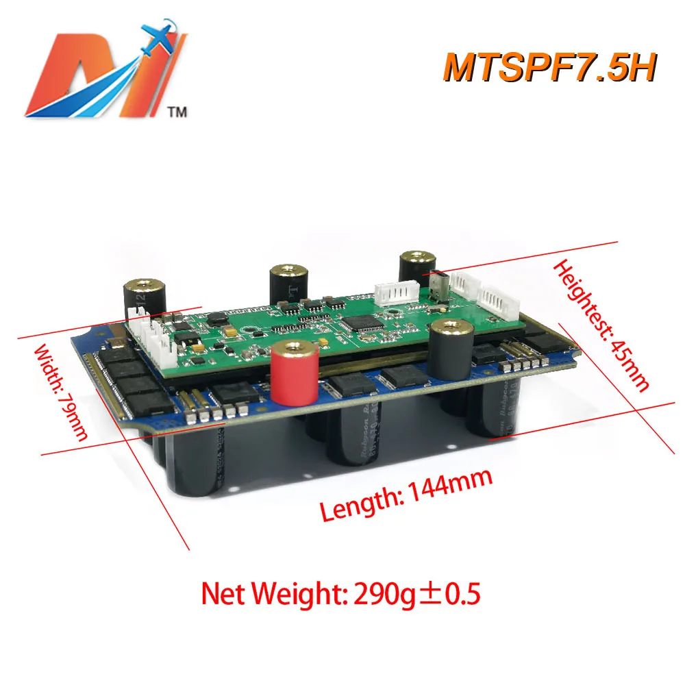 Maytech Kit fai da te 400A ad alta tensione ESC 160KV 190KV motore Sensored completamente sigillato telecomando impermeabile per scheda motorizzata