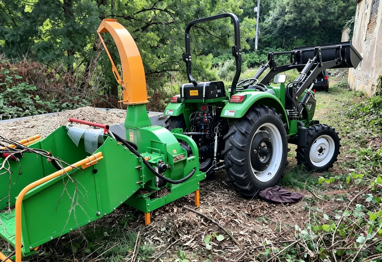 80HP Multi-functional Wheel Tractor for Various Farm Production