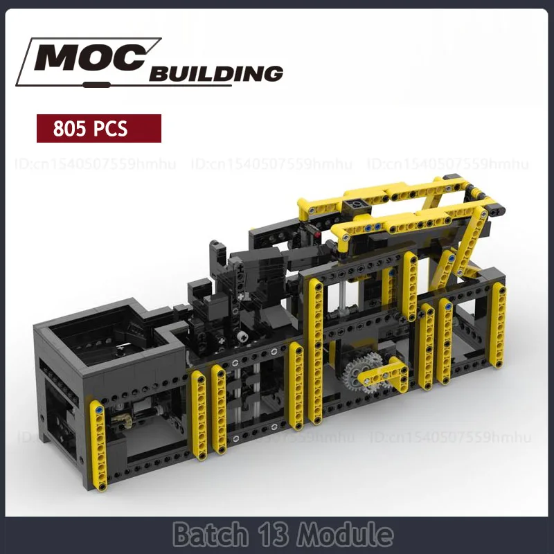 MOC GBC Batch 13 Module Buidling Block Kit Small High-tech Puzzle Collection Model Technology Bricks Toys Gifts