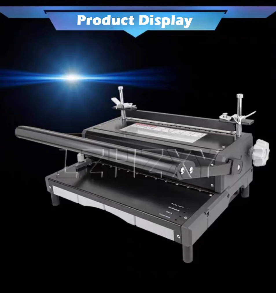 Punching and Binding Machine Nail Binding Machine 12 Hole Nail Binding Machine A
