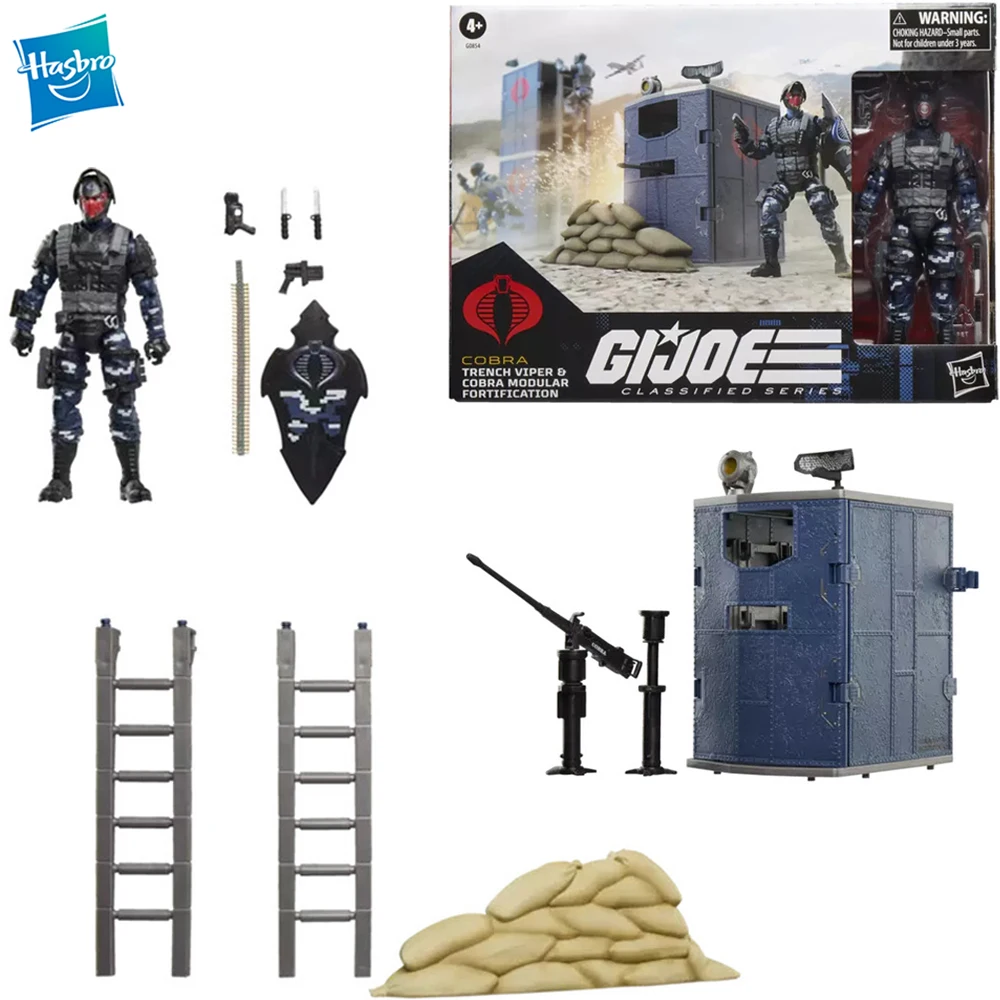 Pre-Order Original Hasbro G.i. Joe Classified Series 151 Trench Viper & Cobra Modular Fortification 6-Inch Action Figure G0854