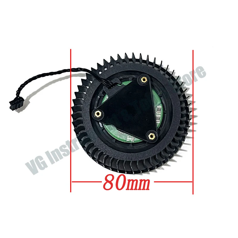 Für 80MM MSI RTX 3080 RTX 3090 AERO PLB08025B12HH GPU-Lüfter für MSI GeForce RTX 3080 3090 AERO Turbo Grafikkartenkühler – Detail 6