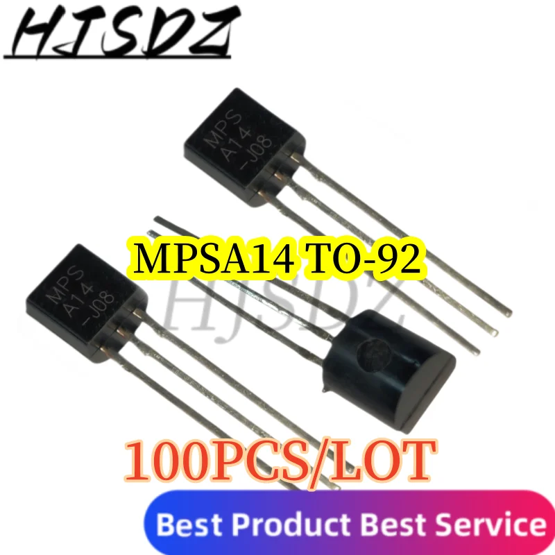 【100PCS/LOT】 MPSA14 TO‑92 NPN Transistor Spot