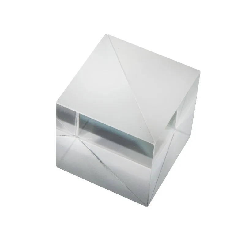 Magic Cube Beamsplitter – 50:50 Halbspiegelprisma für optische Experimente und HoloCubic DIY