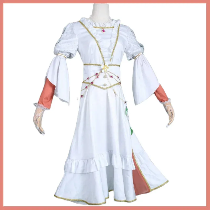 CyGame identité VAda Mesmer Cosplay Costume psychologue juliette perruque blanc nationalité jupe femme Sexy Costume de Festival traditionnel