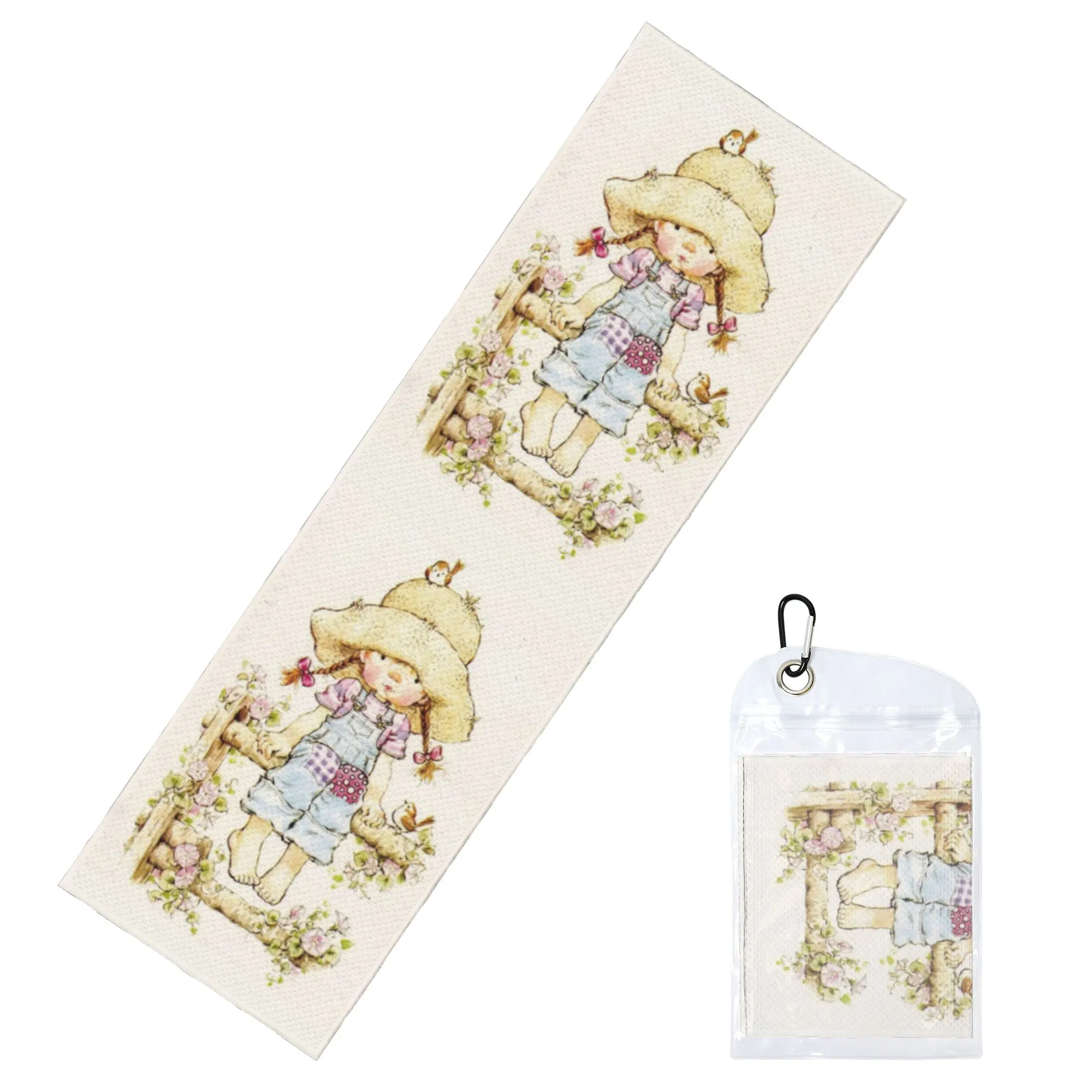 Cartoon Animation Sarah Kay Cold Exercise Towel   Super Soft Breathable Instant Cooling Towel Yor Gym Towels