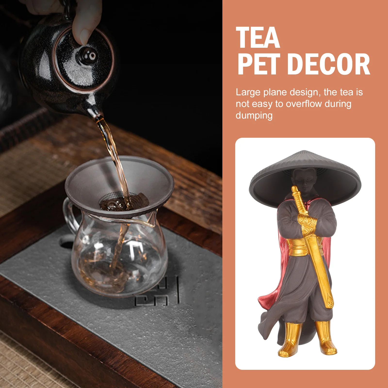 

Chinese Fragrant Products Ceramic Decoration Tea Accessories for Drinkers Porcelain Pet Table Clay