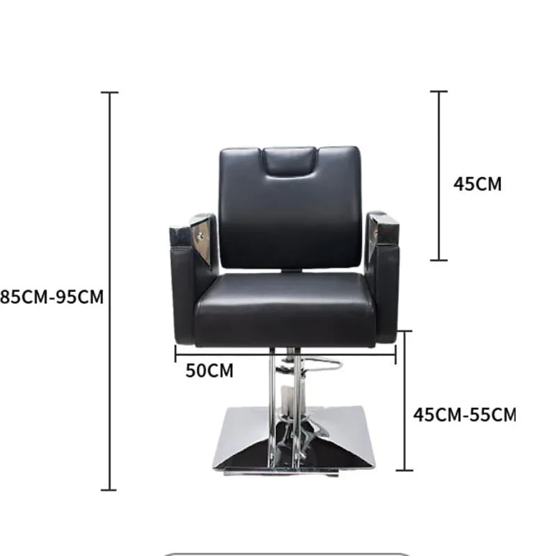Trendy Barbershop Barber Chair Personalized Gold Swivel Designed Barber Chair Beauty Salon Cadeira De Barbeiro Furniture