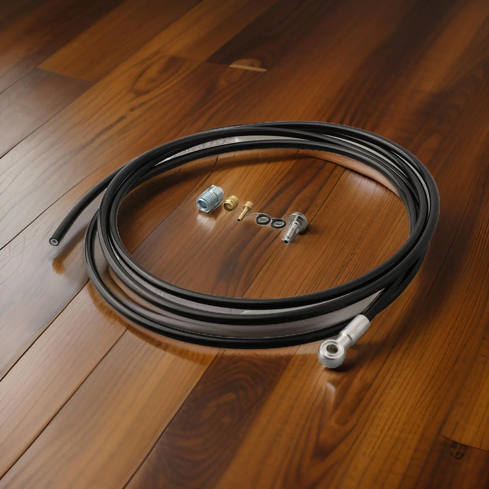 

Kit Brakes Brake Brake Hose Sturdy Disc Olive Pressed Banjo Fitting Hose Hydraulic Disc Long-lasting Replacement