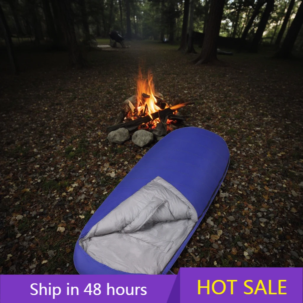 

YTYIN Unisex Adult Outdoor Camping Winter Sleeping Bag Thickened and Widened Duck Down Comfortable Mummy and Envelope Styles