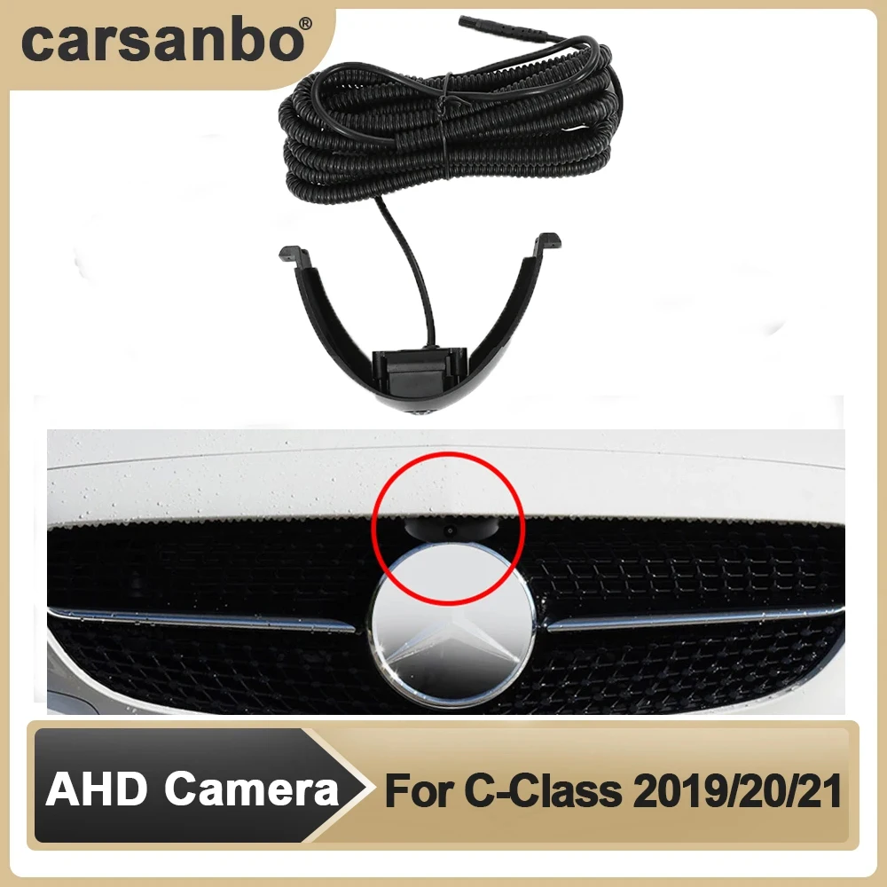 

Car AHD Front View OEM Camera HD Night Vision Fisheye 150 °Chrome Camera For Benz A-Class 2019-2022 Parking Monitoring System