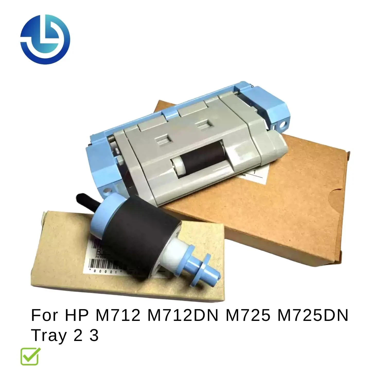 

New Paper Pickup Roller & Separation Pad for HP LaserJet Enterprise M712 M712DN M725 M725DN Tray 2 3