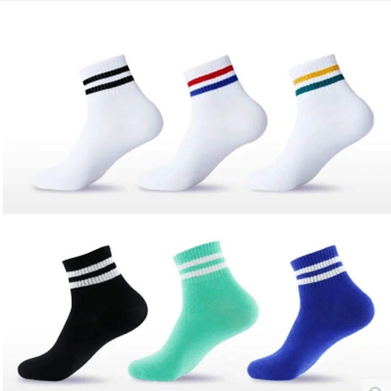 

Socks Fashion Socks Vintage Short Sports Socks Solid Cotton Socks Casual Streetwear Short Socks For Man Girl Cool Tube Socks