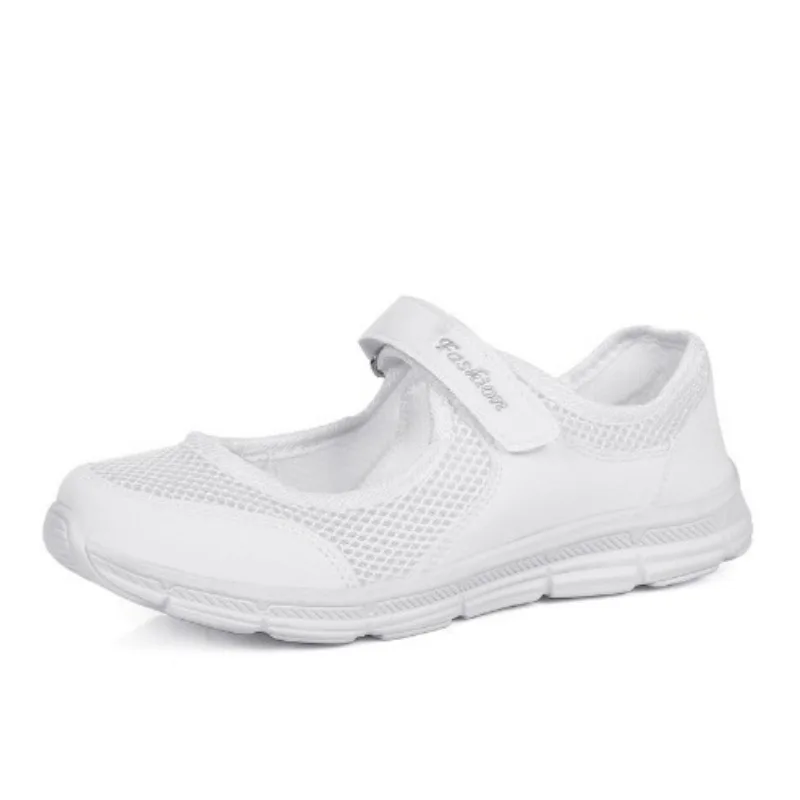 Women Shoes Breathable Vulcanized Shoes Fashion Solid Color Casual Shoes Work Walking Shoe Lightweight Flat Sneakers Zapatos