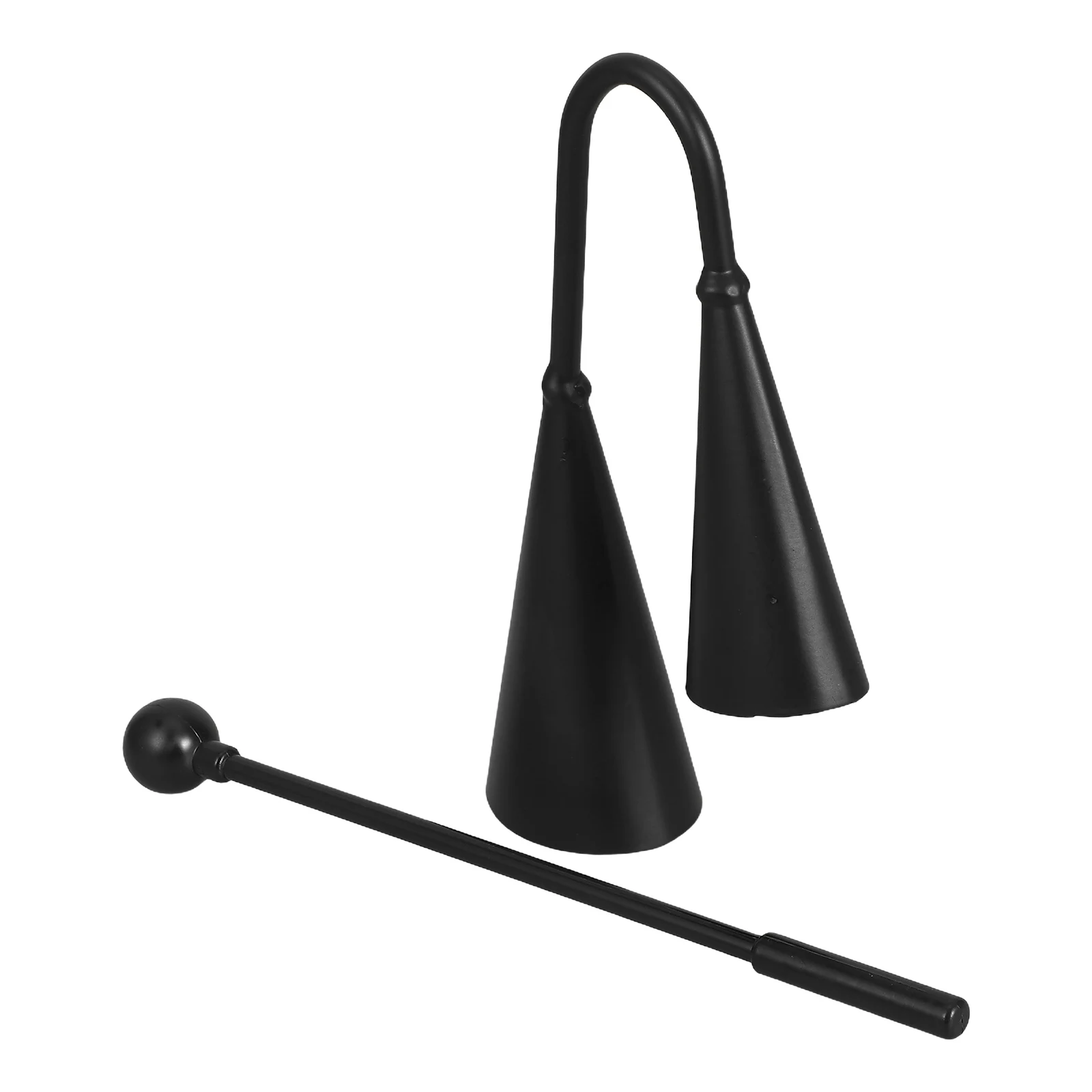 Tubos de metal de sino de extremidade dupla, som claro, instrumentos musicais orff para crianças, brinquedos montessori, mão portátil