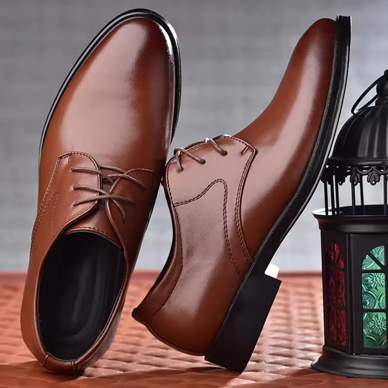Chaussures pour hommes en cuir noir chaussures formelles pour hommes Oxfords mâle fête de mariage bureau affaires chaussure homme zapatos de hombre grande taille