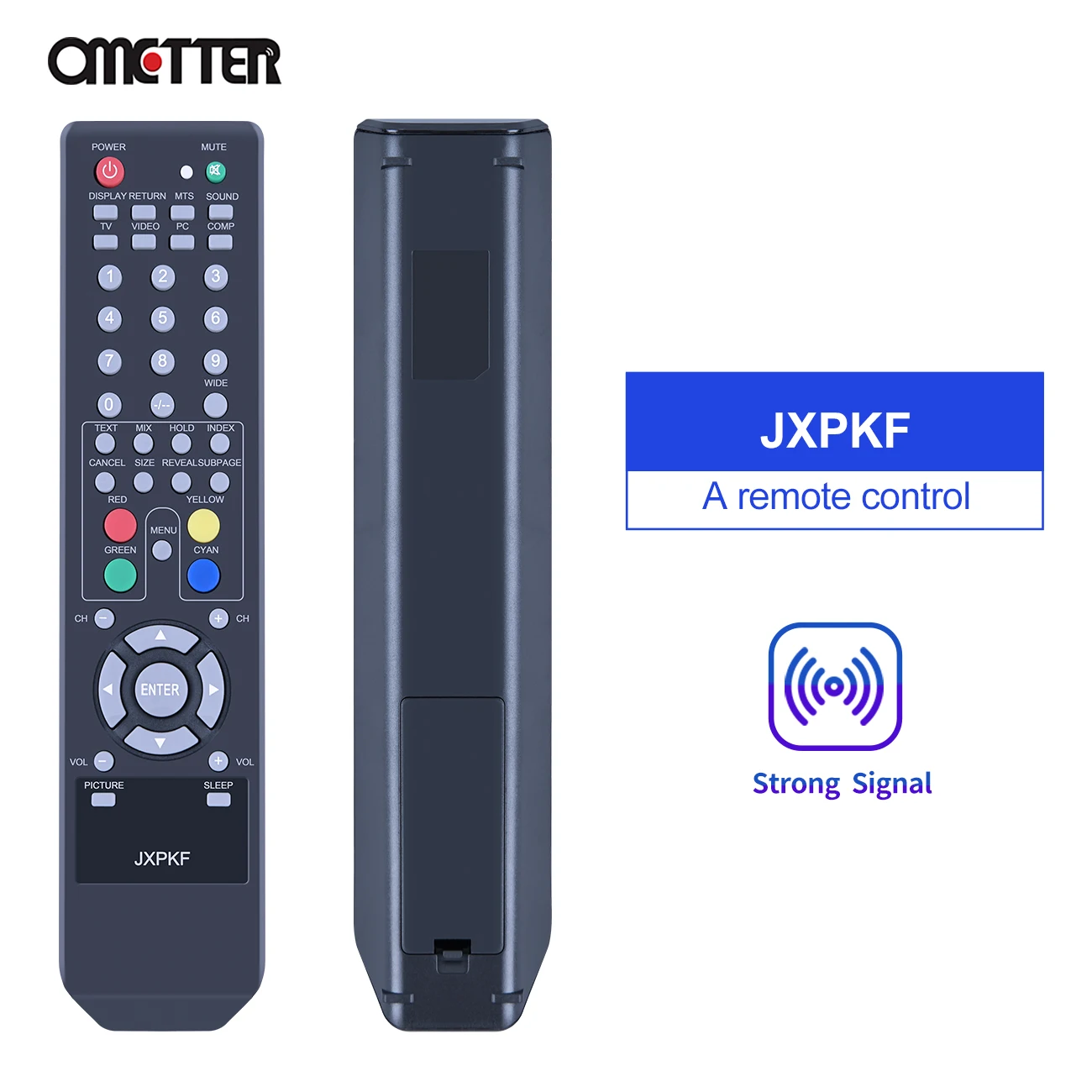

JXPKF Fit for Sanyo TV Remote Control LCD-32CN8 LCD-42CN8 LCD-46CN9