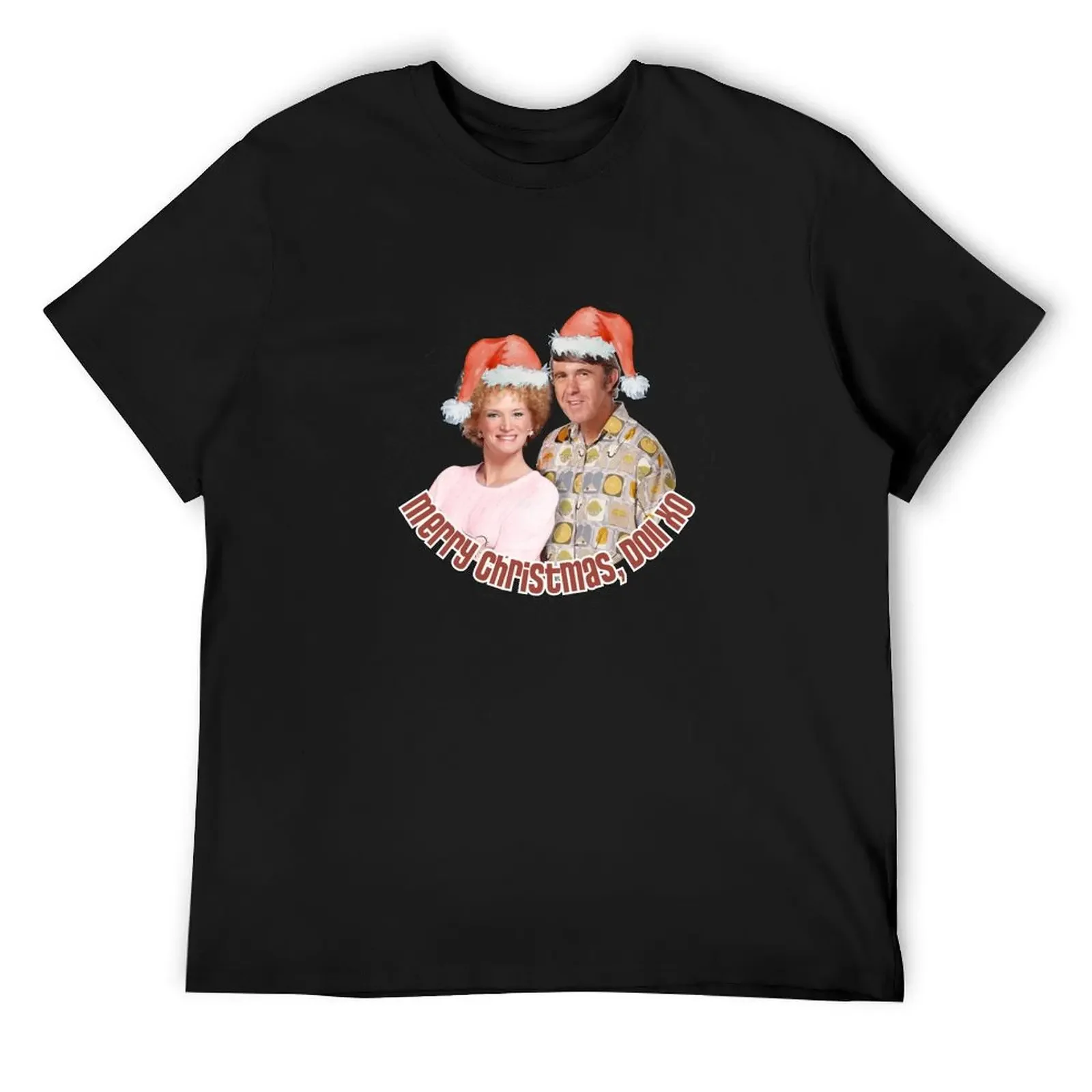 

Kath and Kim: Kath and Kel -- Merry Christmas, Doll XO T-Shirt summer tops oversizeds graphic tee shirt mens plain t shirts