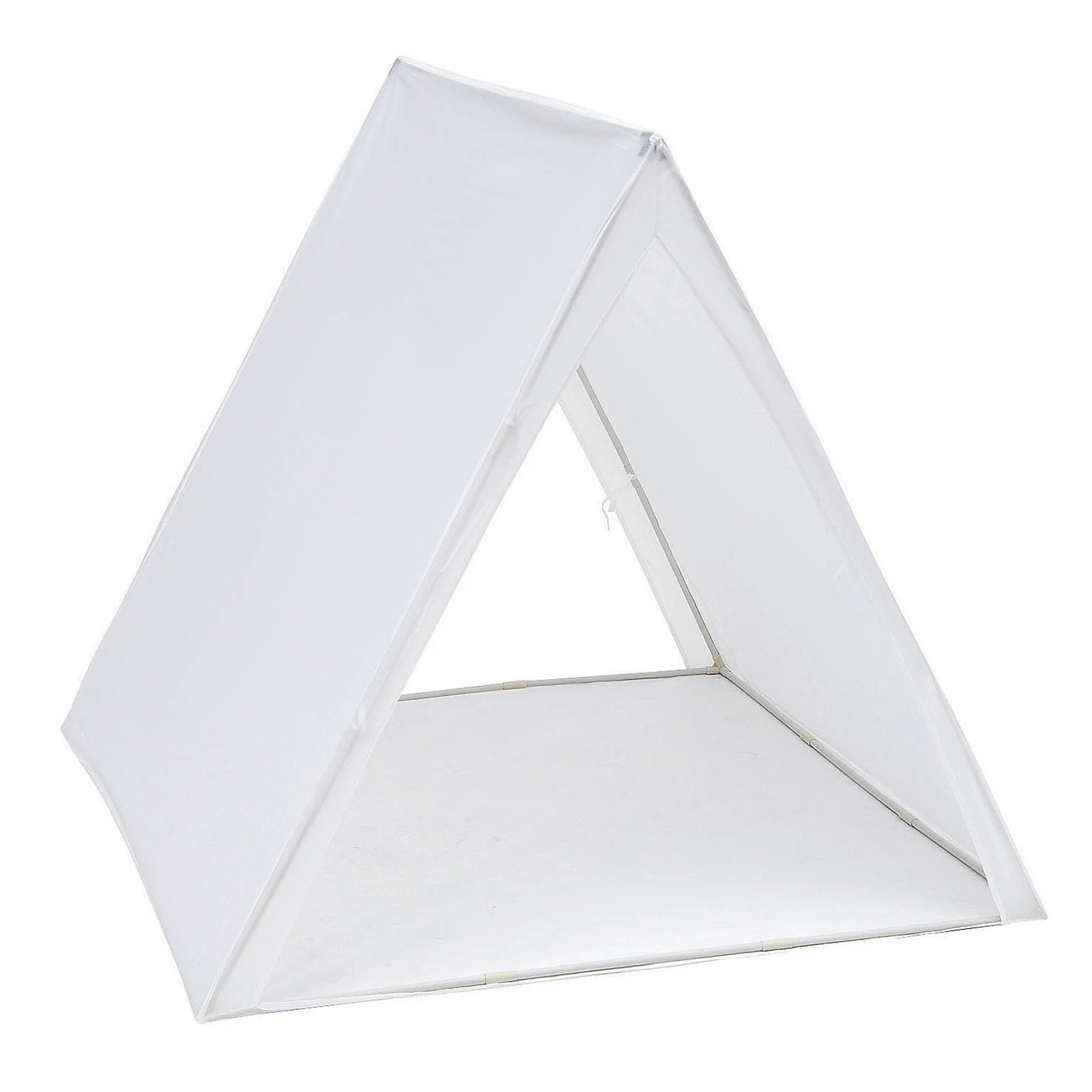 

Kids Childrens Teepee Tent Tent White 115*115*115cm Childhood Childrens Foldable For Kids PVC Tube Polyester Cloth