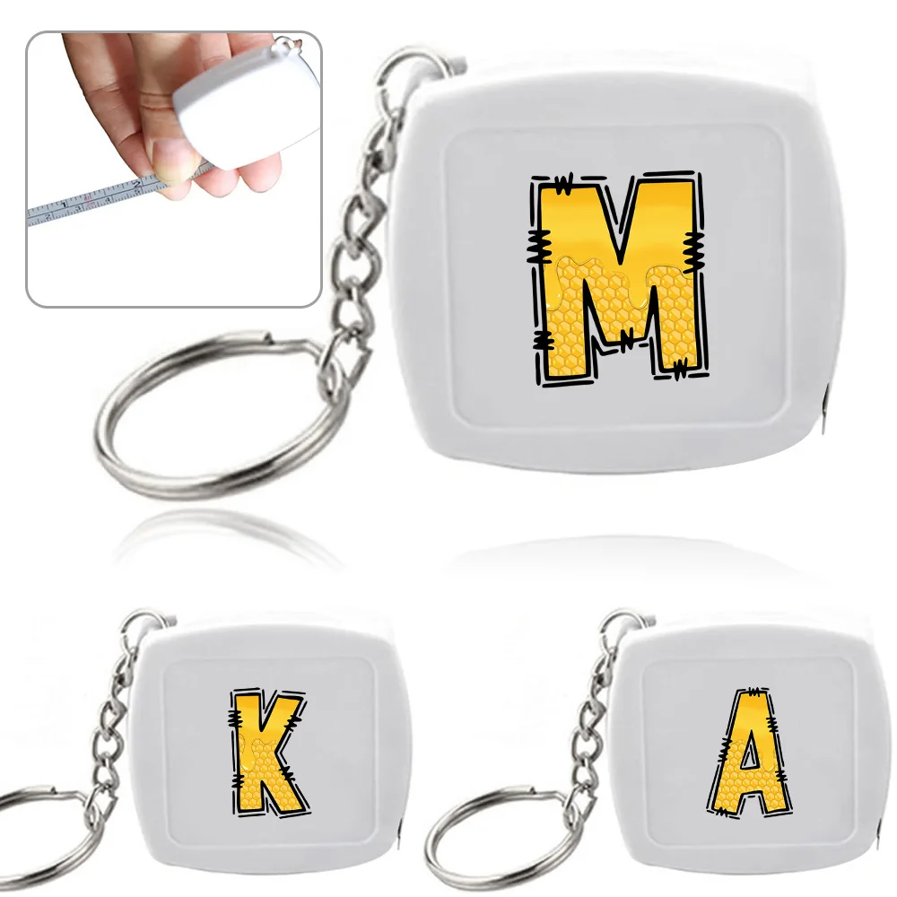 

2m Retractable Tape Measure Pocket Size Auto Lock Dual Scale Rubberized Grip Lightweight for Home Craft Gym Travel Gift