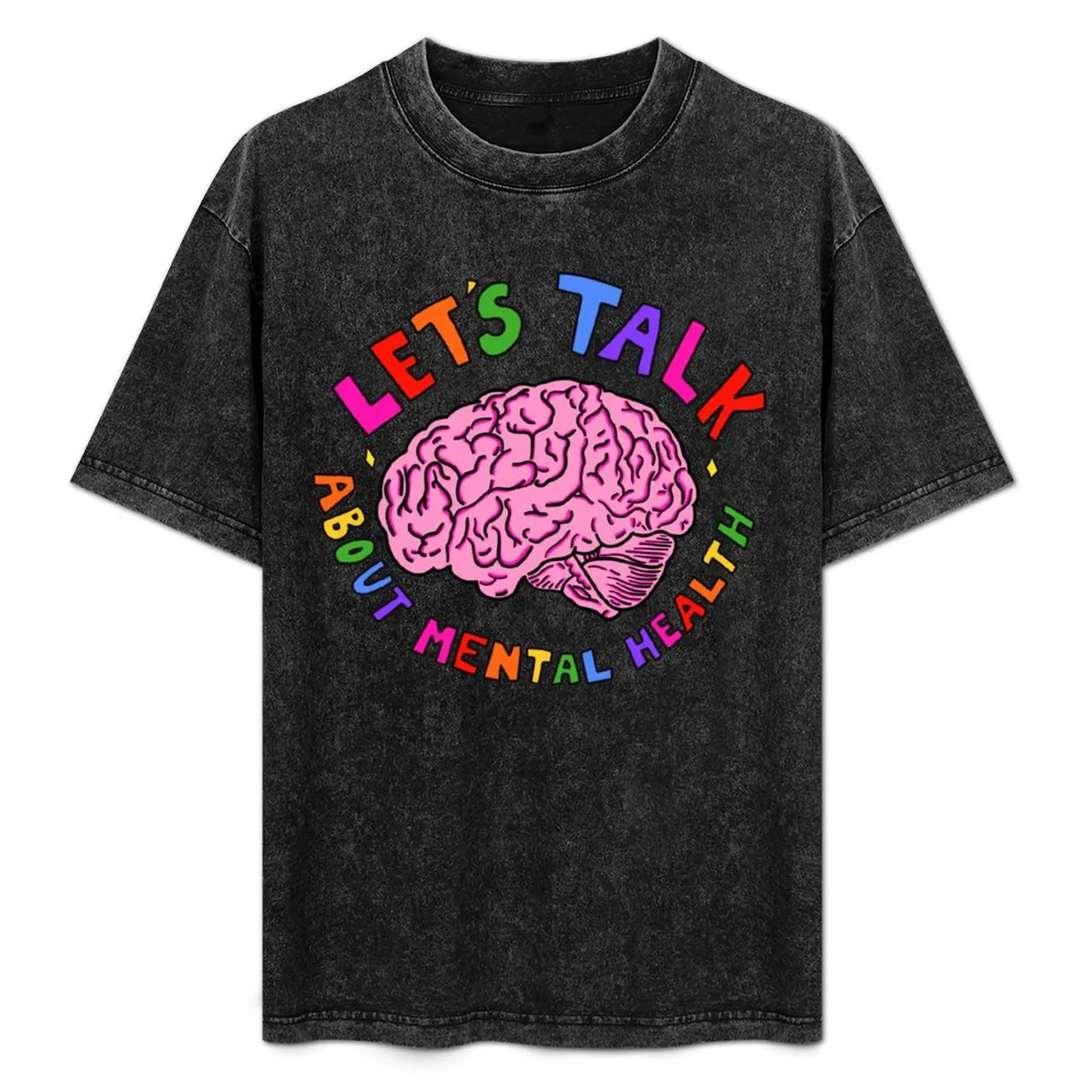 

Let's Talk About Mental Health T-Shirt Louboutins anime Personalized t-shirt luxury t-shirt luxury clothes men