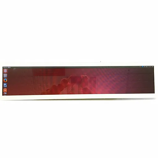 24 Inch DV240FBM-NB0 Win 10 Stretched Bar LCD Display Commercial Advertising LCD Bar Screen
