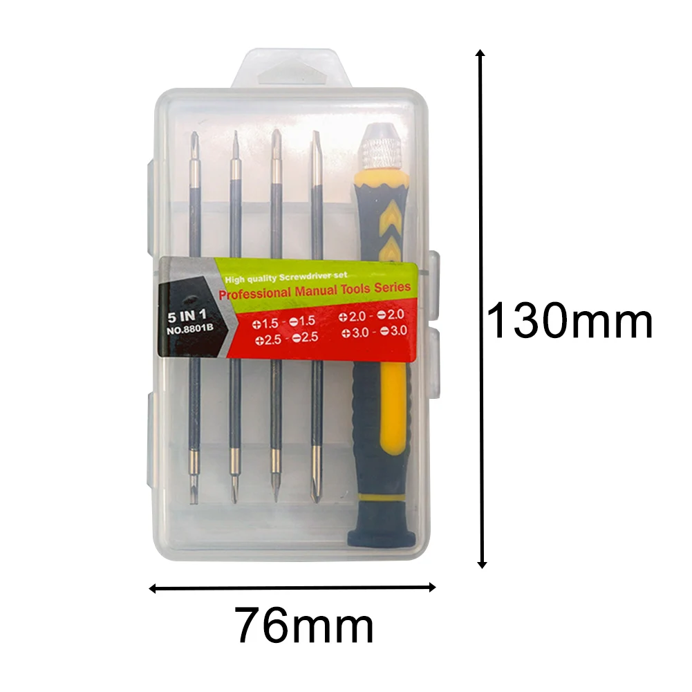 Alloy Steel Screwdriver Screwdriver Hand Tools 5 In 1 For Phone Hand Tools Laptop Repair Open Tool Screwdriver