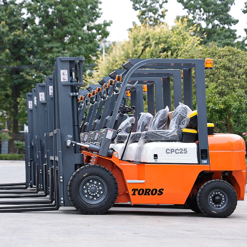 customization China Hydraulic Diesel Forklift 2 ton 2.5 ton forklift 3 ton diesel Natural Gas New Energy