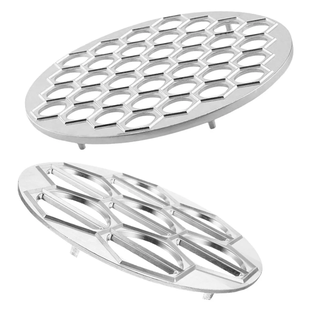 

2pcs Dumpling Mold Aluminum Alloy Dumplings Maker For Ravioli Wontons Gnocchi Reusable Pasta Making Tool Hand Pie Molds Set