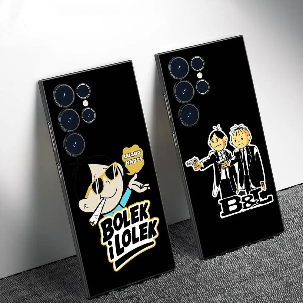 

B-Bolek And L-Lolek Phone Case Phone Case For Samsung Galaxy S25 S24 S22 S23 Ultra S21 S20 Plus Frosted Full Soft Case