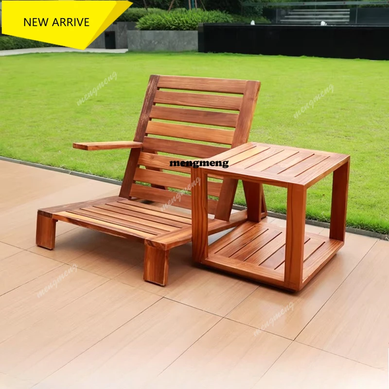 

Уличные шезлонги M138 для пляжа, отелей, B&B, бассейнов, садовые кресла-софа из массива дерева, уличные лаунж-кресла