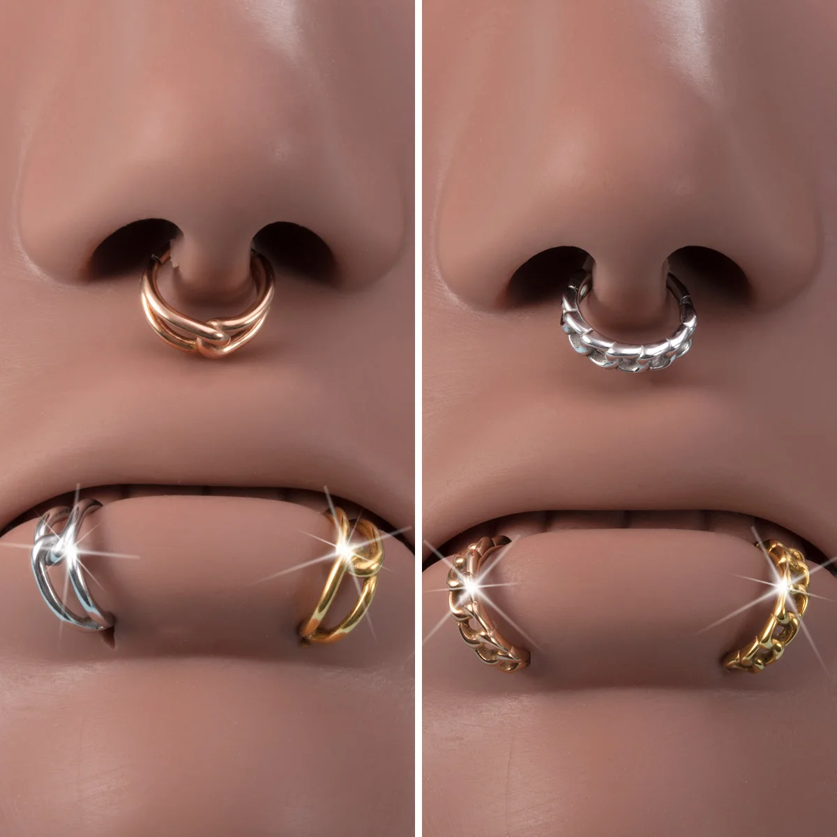 1Pc Hinged Nose Sep…