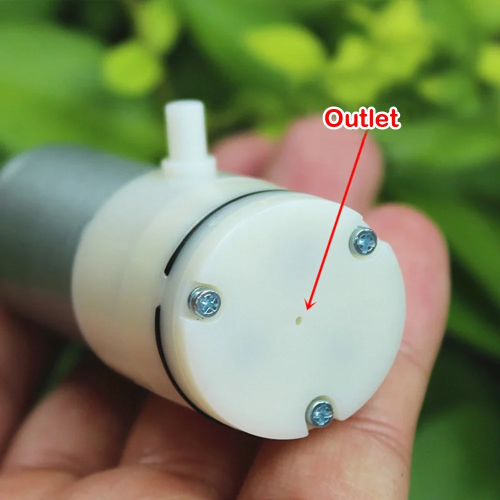 Micro Vacuum Pump DC 3V-6V 3.7V 5V Self-priming Breast Pump 370 Negative Pressure Booster Pump with Wire Mute Good Suction