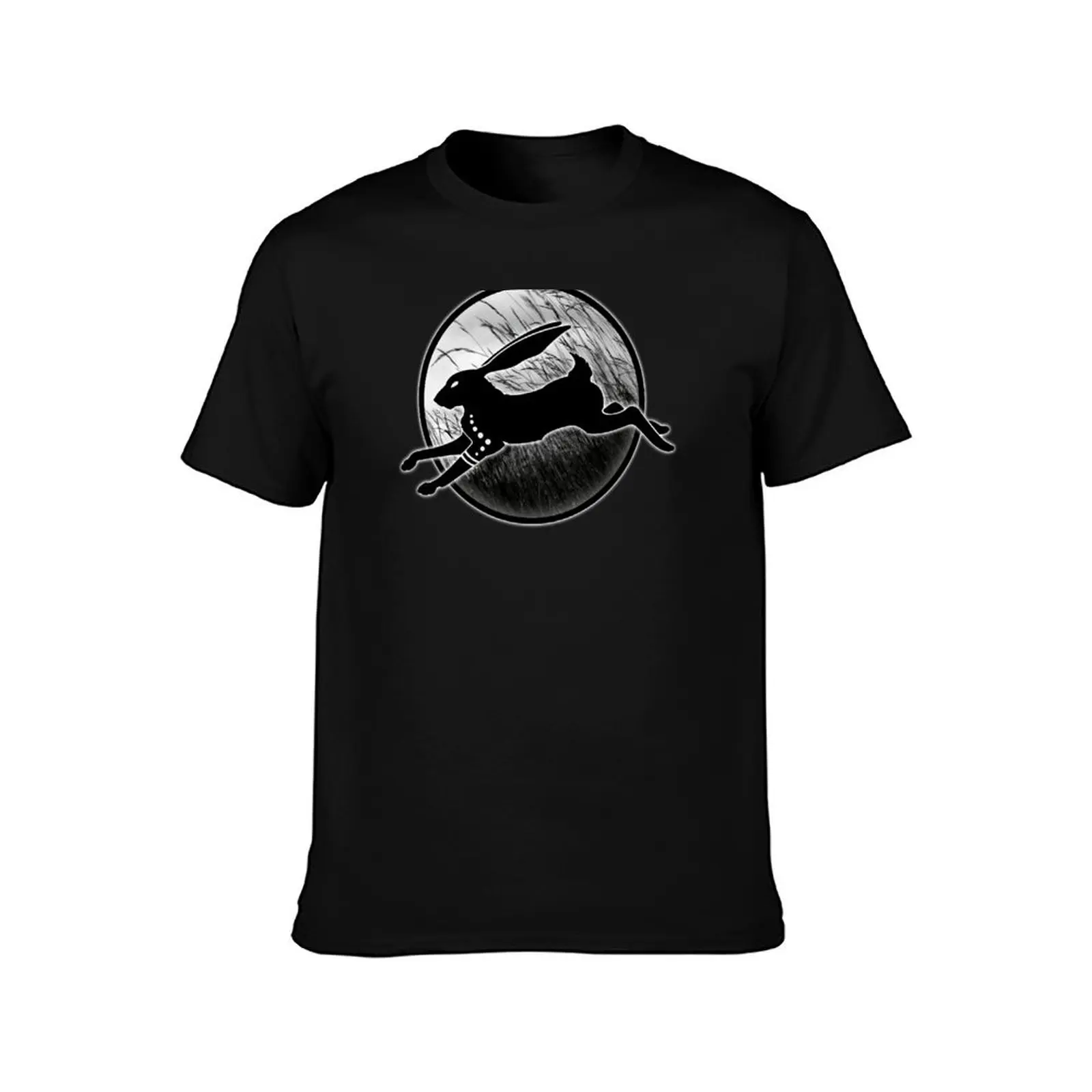 Shadow Hare T-Shirt Comfortable Workout Short Sleeve Shirt T-Shirt