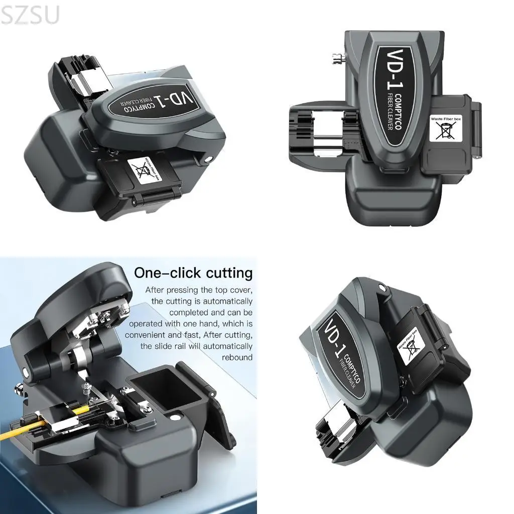 SZSU Professional Automatic Return Fiber Optically Cleaver With Step Operation For Precise Cutting And Smooth Retraction