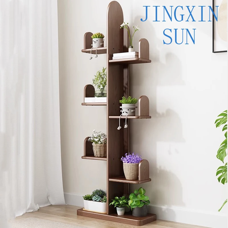 Decor Corner Bookshelf Wooden Cube Mid Century Small Bookcase Bibliotheque Bedroom Estanteria Habitacionfurniture Livingroom