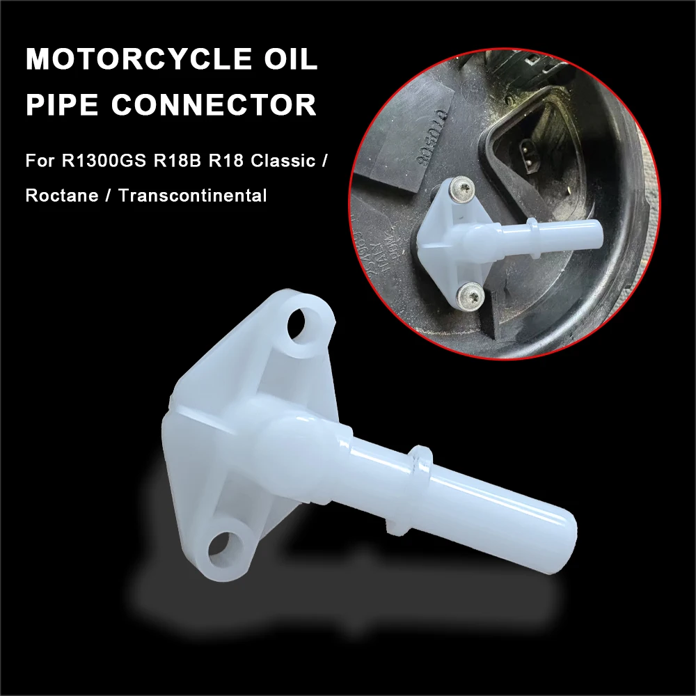 

Motorcycle Fuel Pump Joint Oil Pipe Angle Connector Accessories For BMW R1300GS R18 B Classic Roctane Transcontinental 2020-2026