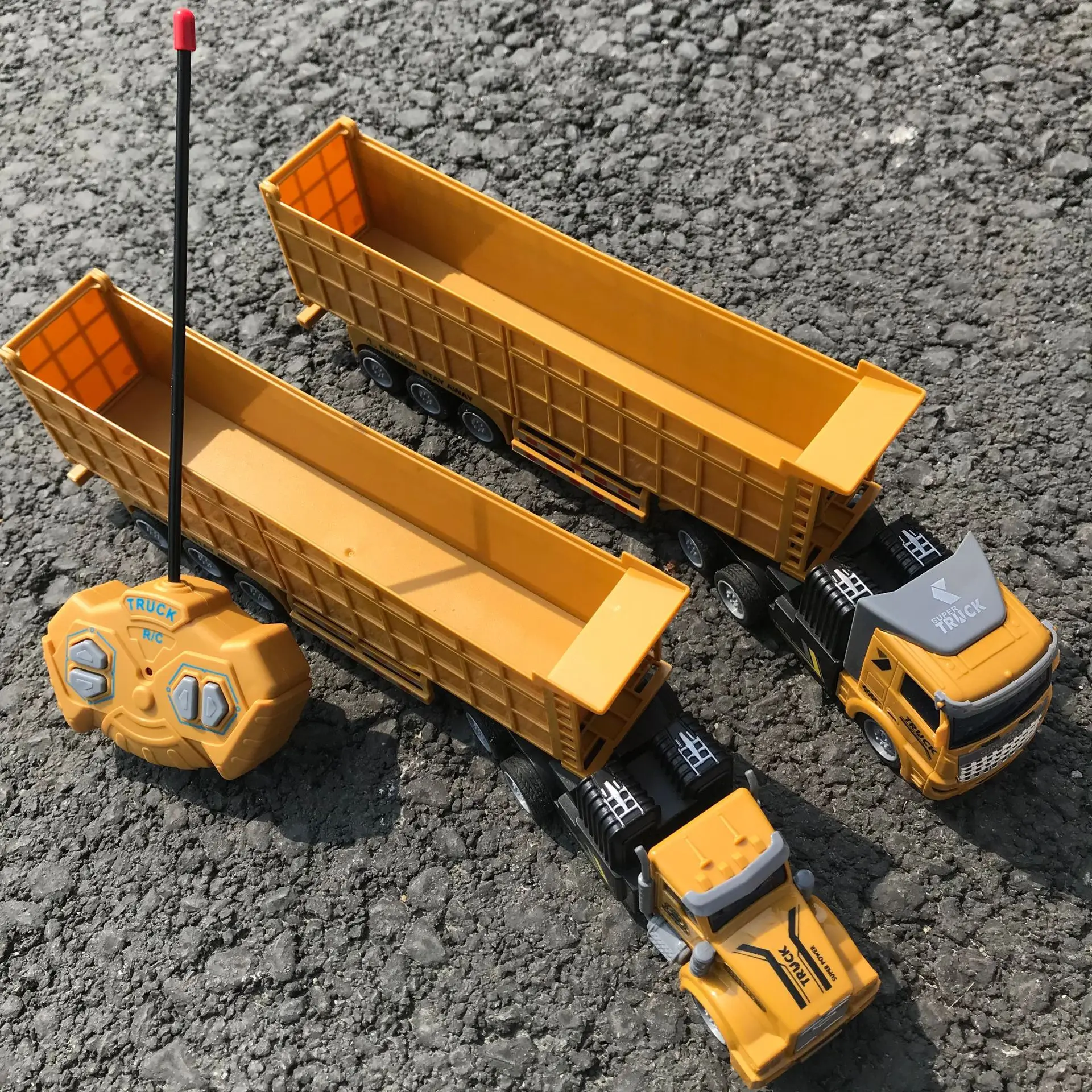 Children RC Car Remote Control Excavator RC Model Car Toys Dump Truck Bulldozer Engineering Vehicle Boys Toys for Children