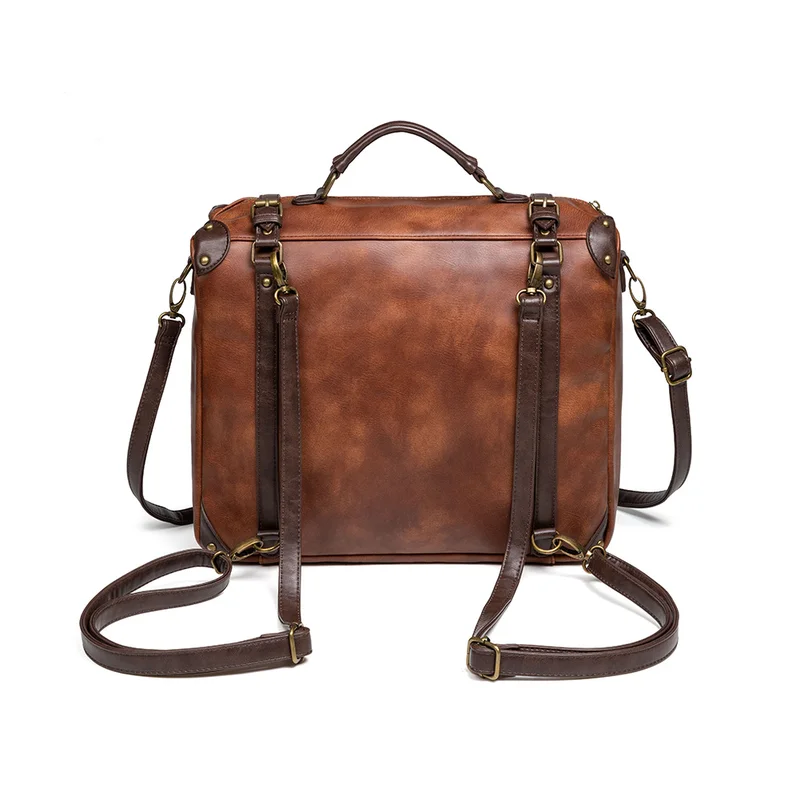 2026 新着スチームパンクギアバックパック男性女性のための - Doctor Bag Leather のレビューと価格