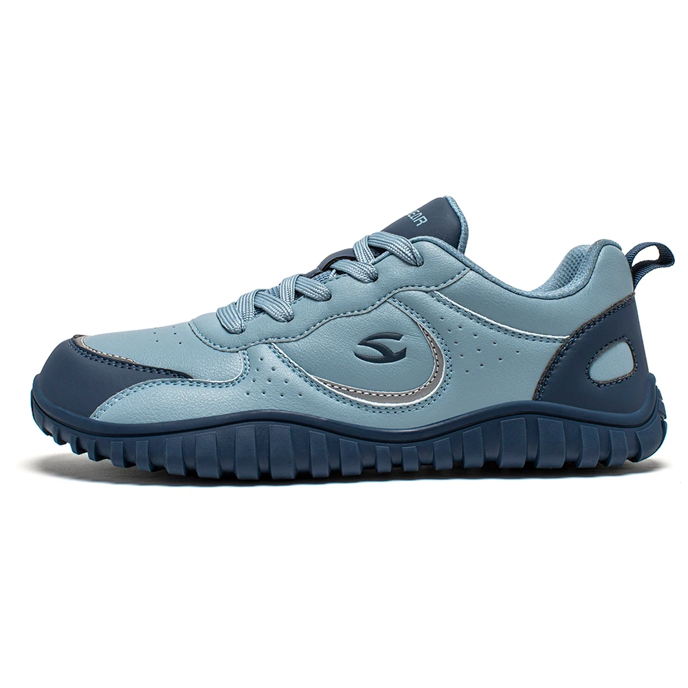 أحذية HOBIBEAR ذات مقدمة واسعة للجنسين، أحذية رياضية صناعية بيرفوت كاجوال برباط للسفر في الهواء الطلق للنساء والرجال #4