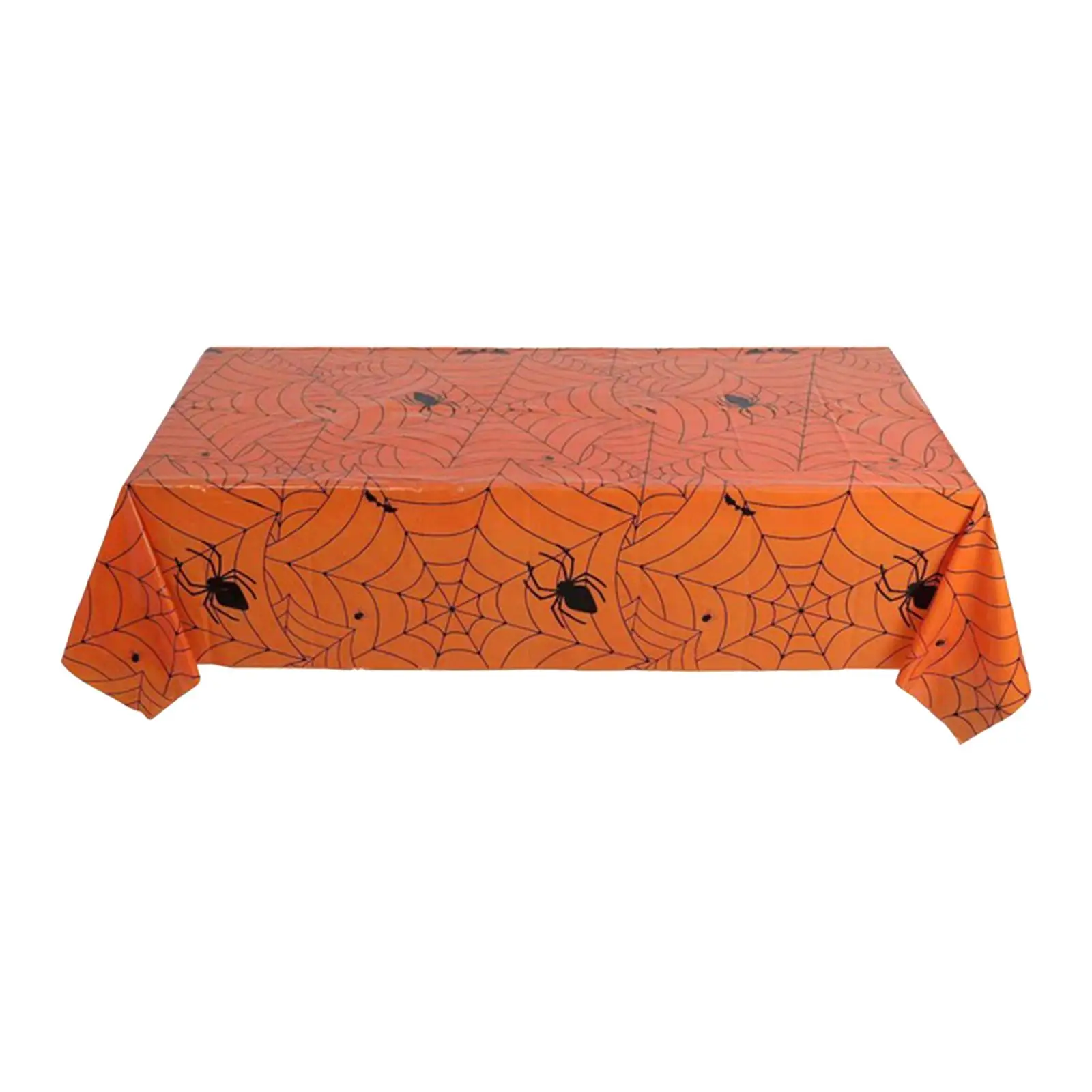 Halloween Table Cloth 137x274cm Disposable Waterproof Holiday Tablecloth for Horror Night Dinner Table Halloween Party Supplies