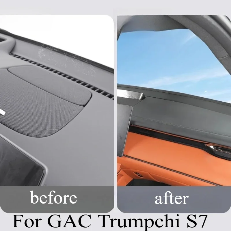 For GAC Trumpchi S7 Special Center Console Sealing Strip Trend Anti-blocking Interior Automotive Accessories Decoration
