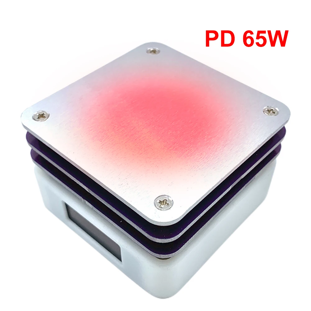 

65W Circuit Board Preheater with Screen Display Preheat Soldering Station Adjustable Welder Hot Plate for Repair DIY Laboratory