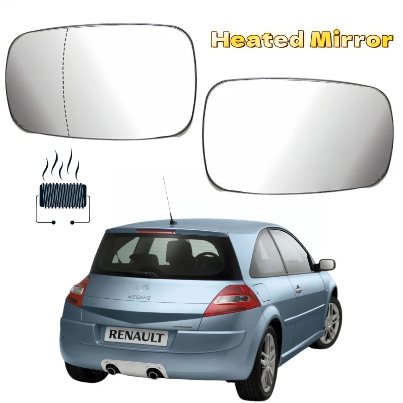 Espejo retrovisor exterior con calefacción para Renault Clio 2005-2009 / Grand Scenic 2004 - 2009 / Megane Scenic 2002~2008