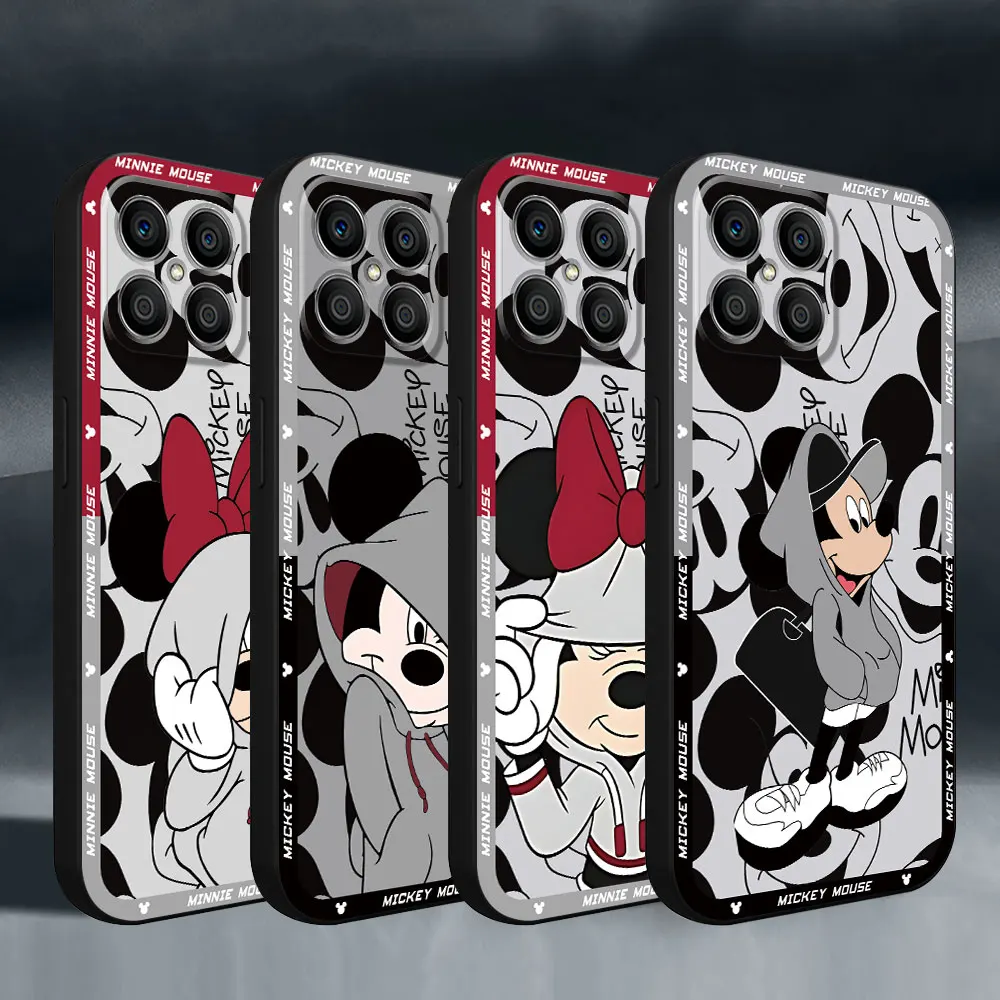 Cover Disney Mickey Minnie Mouse Silicone Cases Case for Honor X6 90 Pro 8X X7 X9a 70 X6a X8a X8 Magic5 Lite Magic5