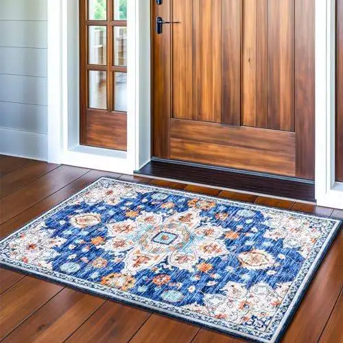 European Union Cross-Border Entrance Carpet Waable Woolen Fuzz Home Use Persian Sle Door Mat Cusizable Size