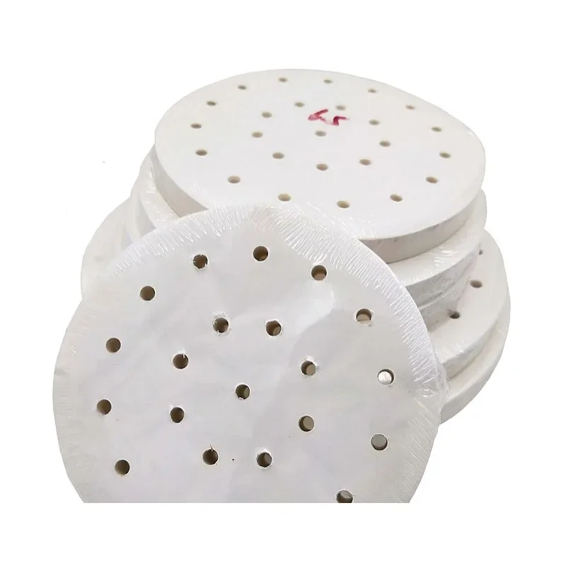 5Set 2000pcs 130mm/150mm Burger Patty Paper For Hamburger Press Machine Food Grade Bamboo Nonstick Oil Absorbing Burger Paper